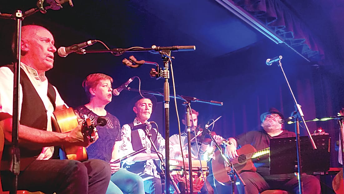 Local musicians at Wesley