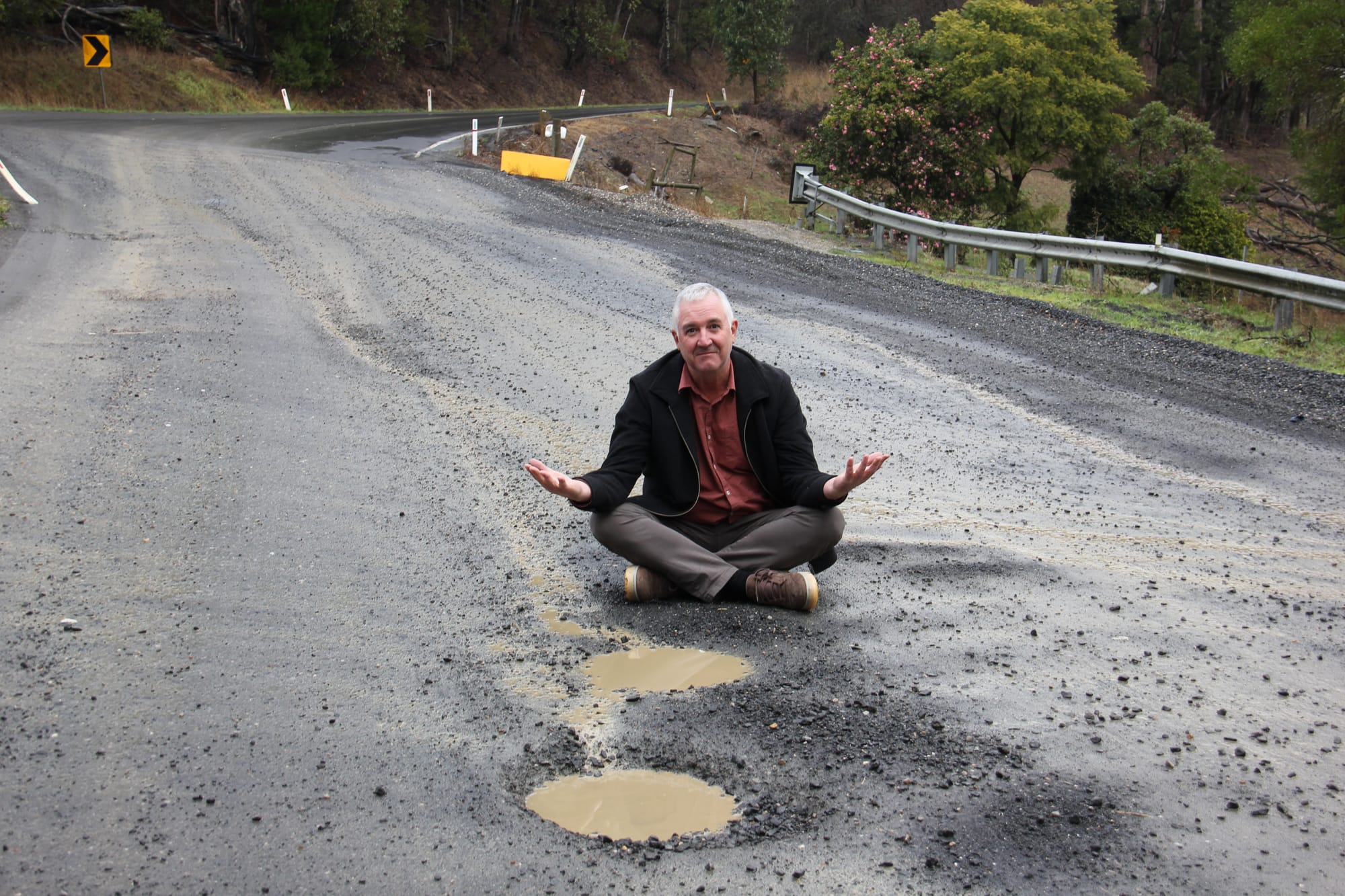 Councillors call for landslip action