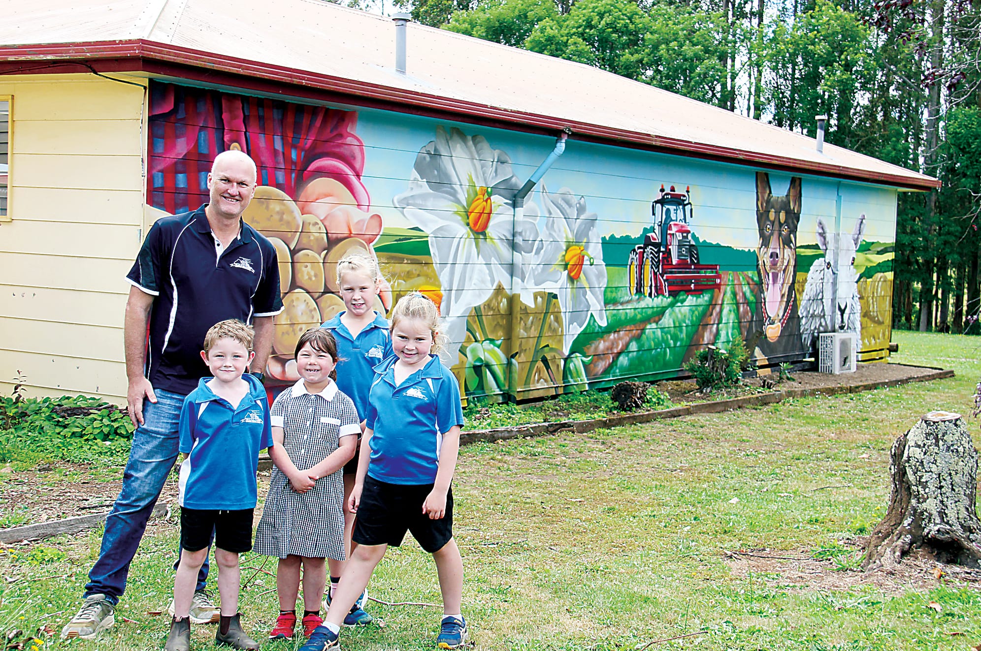Mural captures Thorpdale's heart