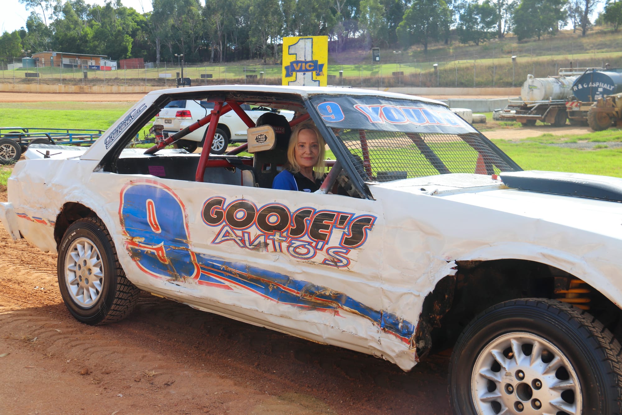 Crashing and bashing with Leeanne