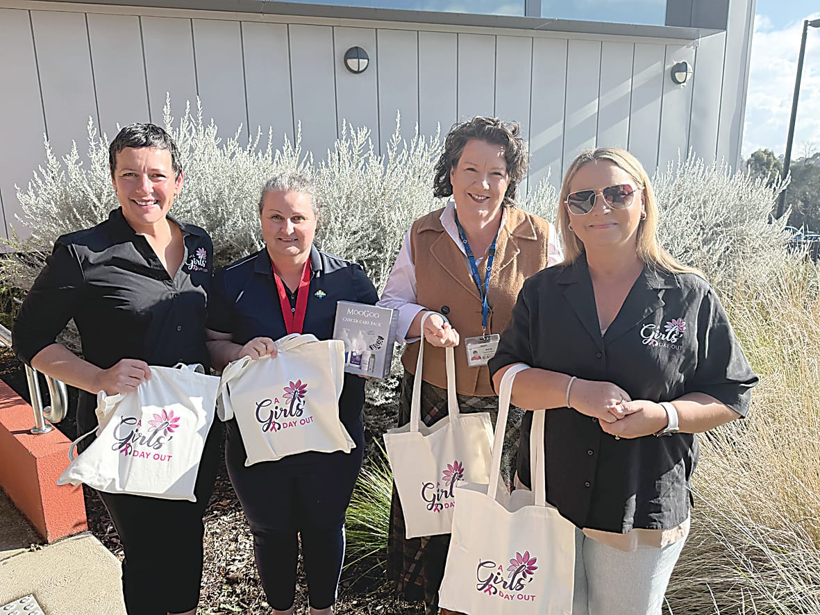 A Girls' Day Out delivers patient care packages