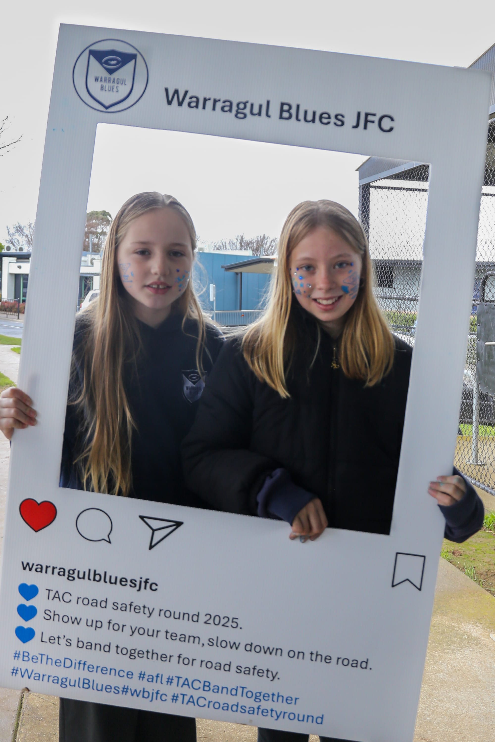 Clubs support road safety message