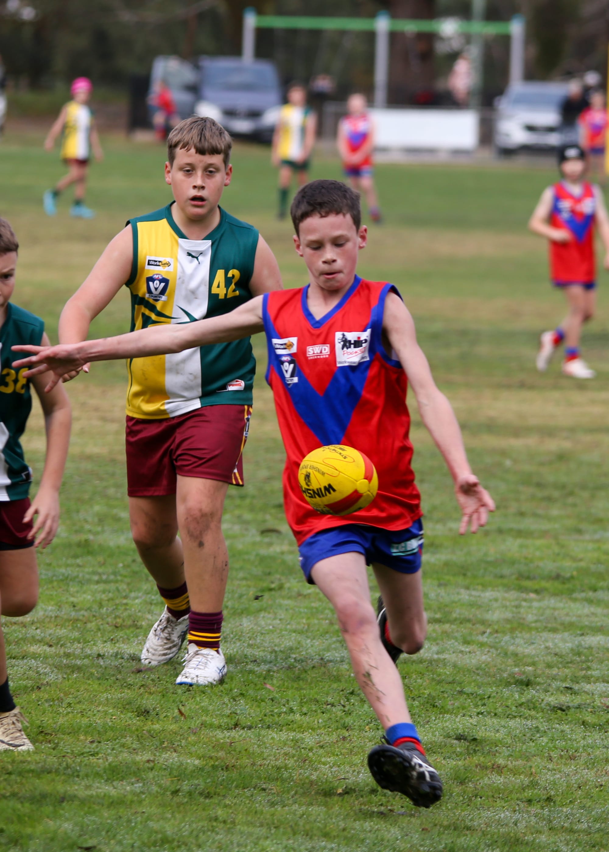 WDJFL Jnr Football Under 12s Hallora Vs Buln Buln - May 31, 2025