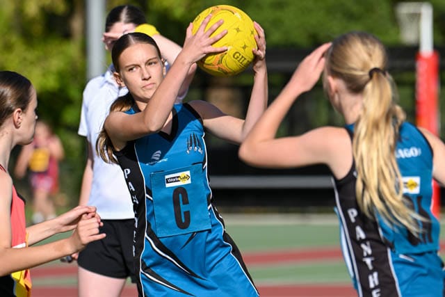 Netball Monday Night (U13's) Mixed - Yarragon Panthers Vs. The Golden Girls - 17.03.2025
