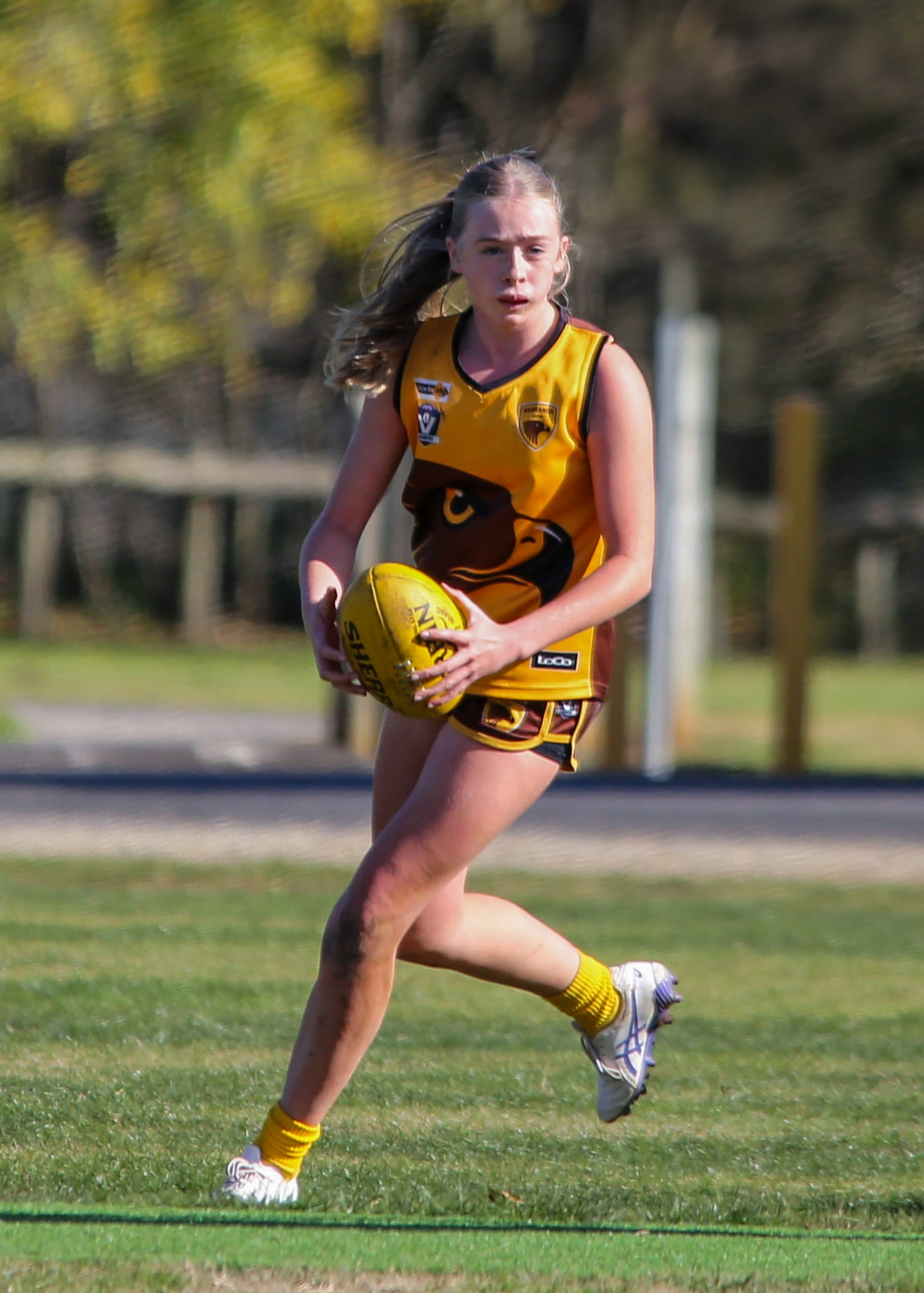 Girls football Warranor v Warragul Industrials - May 25, 2025