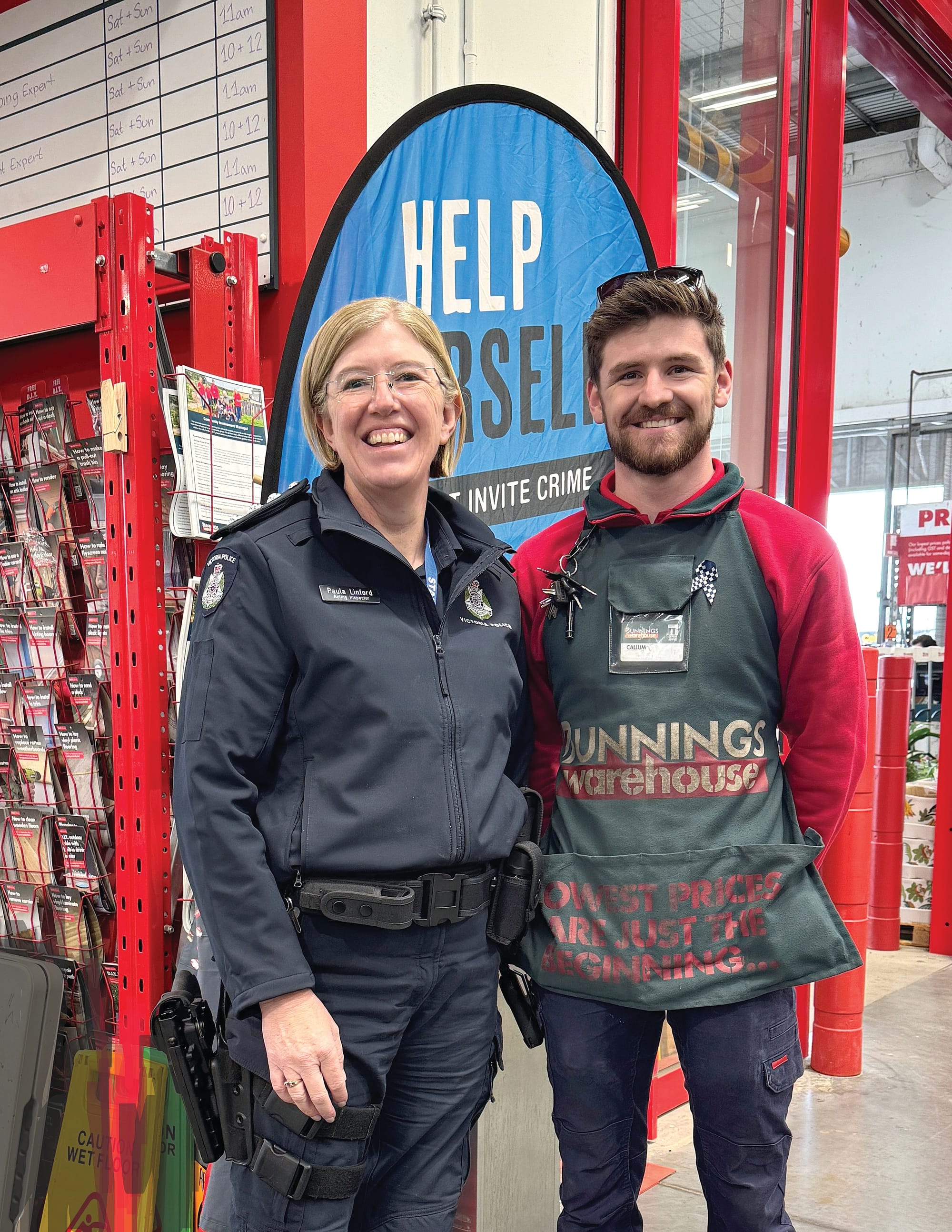 Cops chat to community