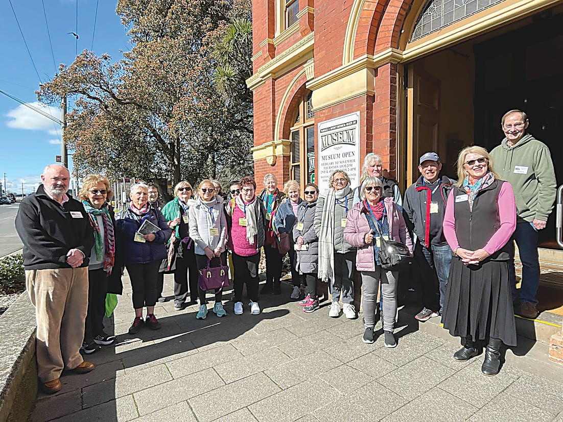 Museum visitors welcomed