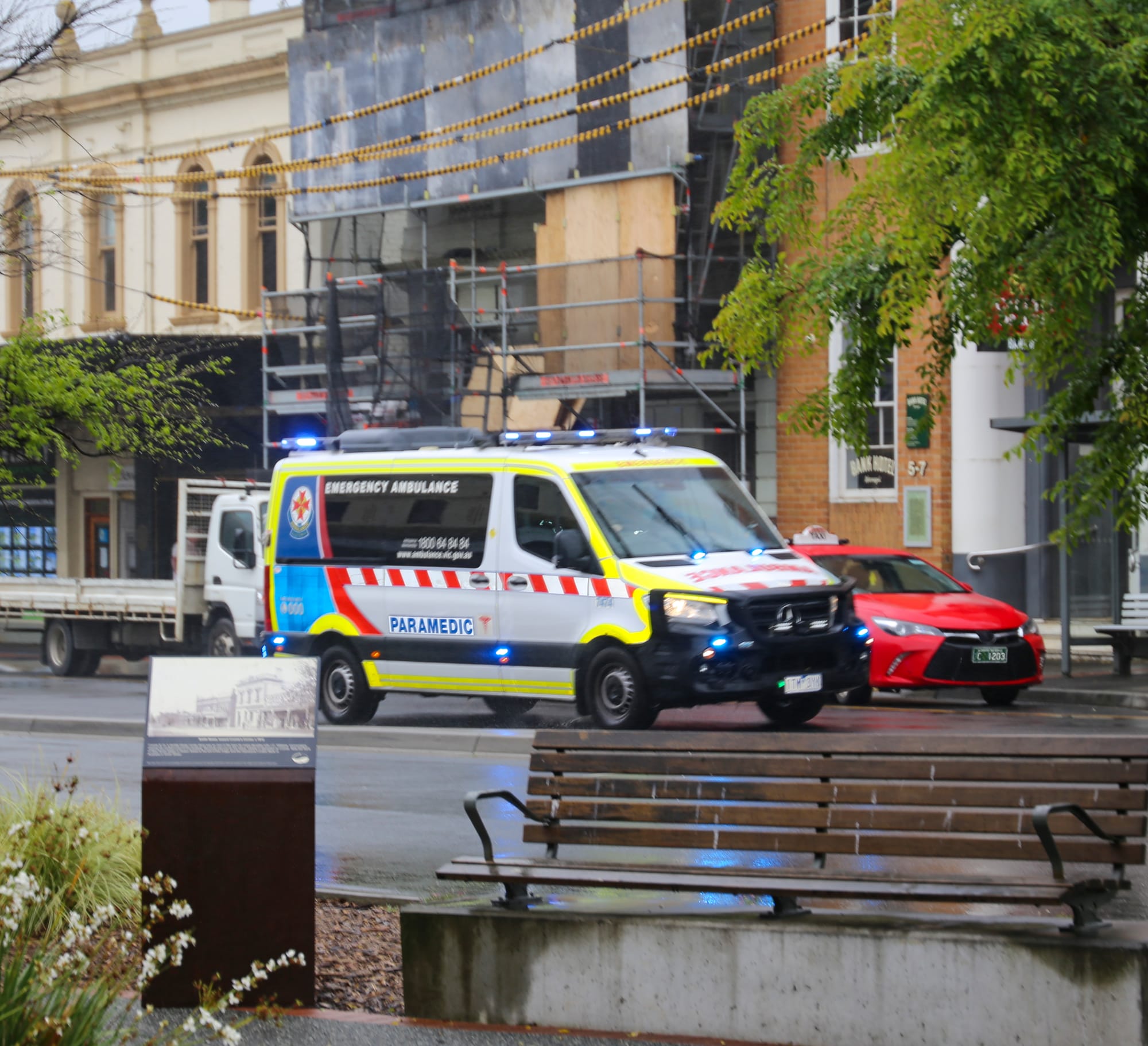 Heavy demand on ambulances