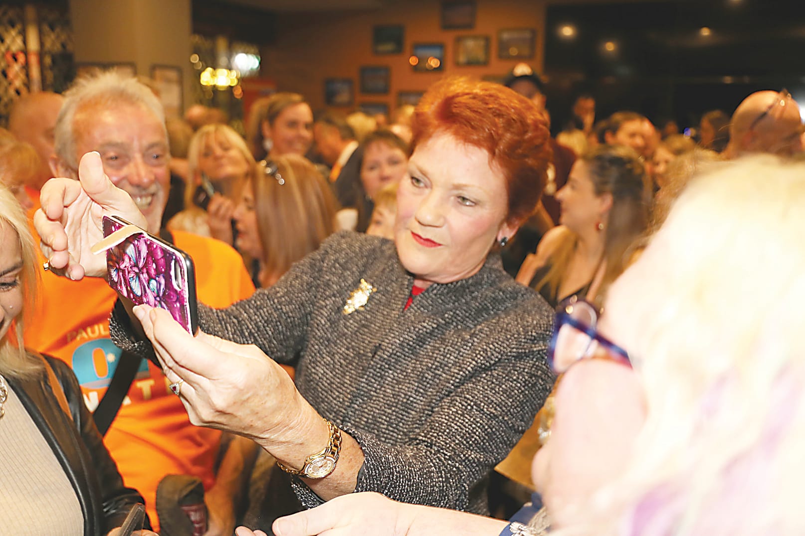 Election hype hits town