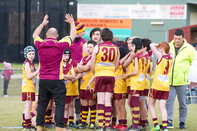 Football WGJFL (U12's) Drouin Gold Vs. Warragul Blues - 05.06.2021 