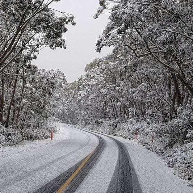 Take care on snowy roads