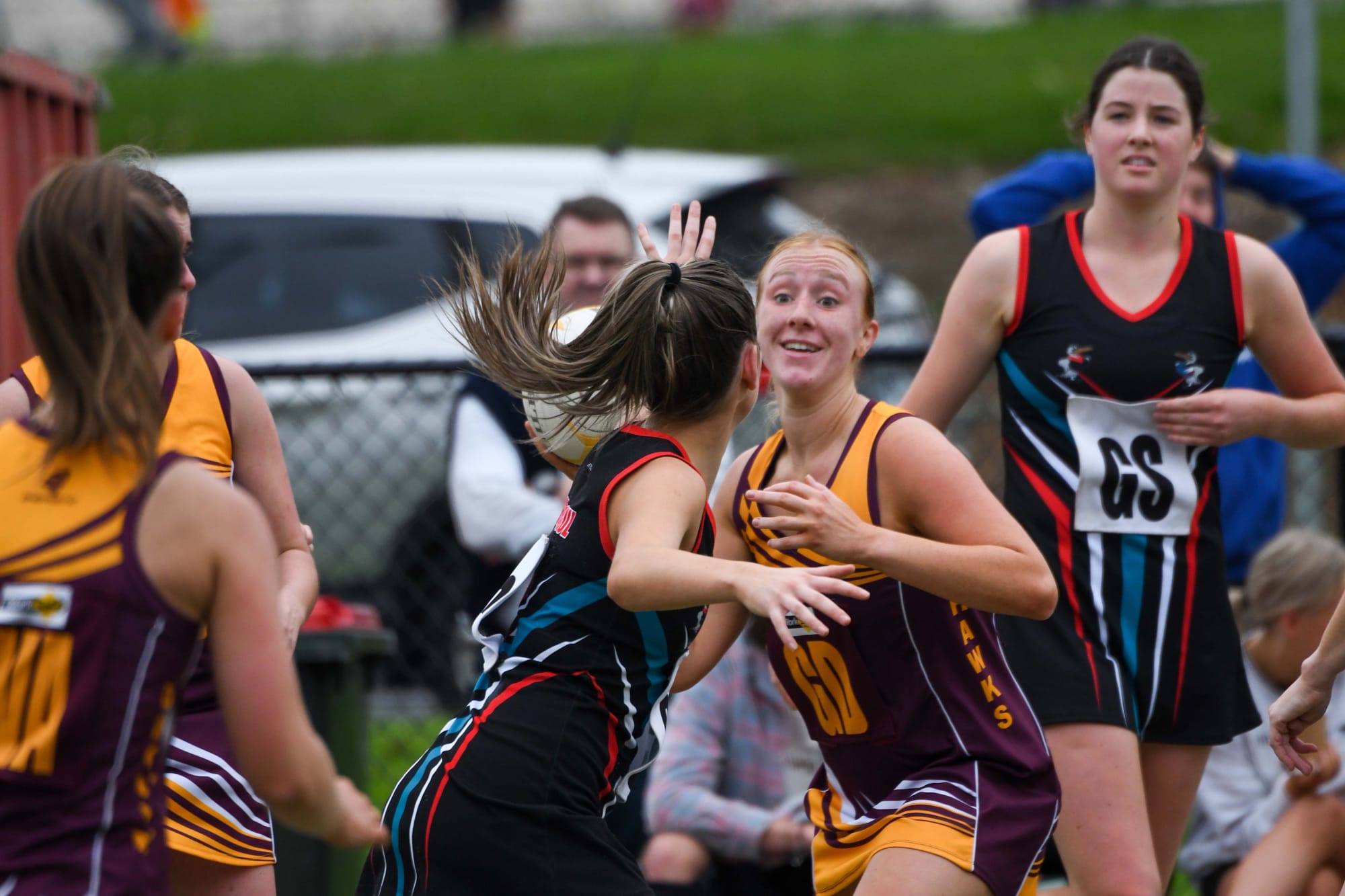 Netball (B Grade) GFNL Warragul Vs. Drouin - 24.04.2022