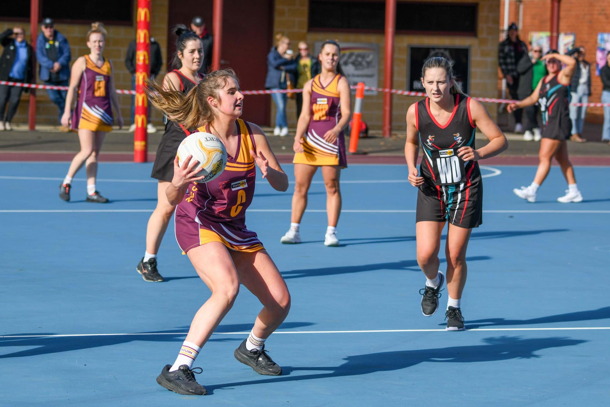 Netball GFNL B Grade  Drouin Vs. Warragul - 03.07.2022