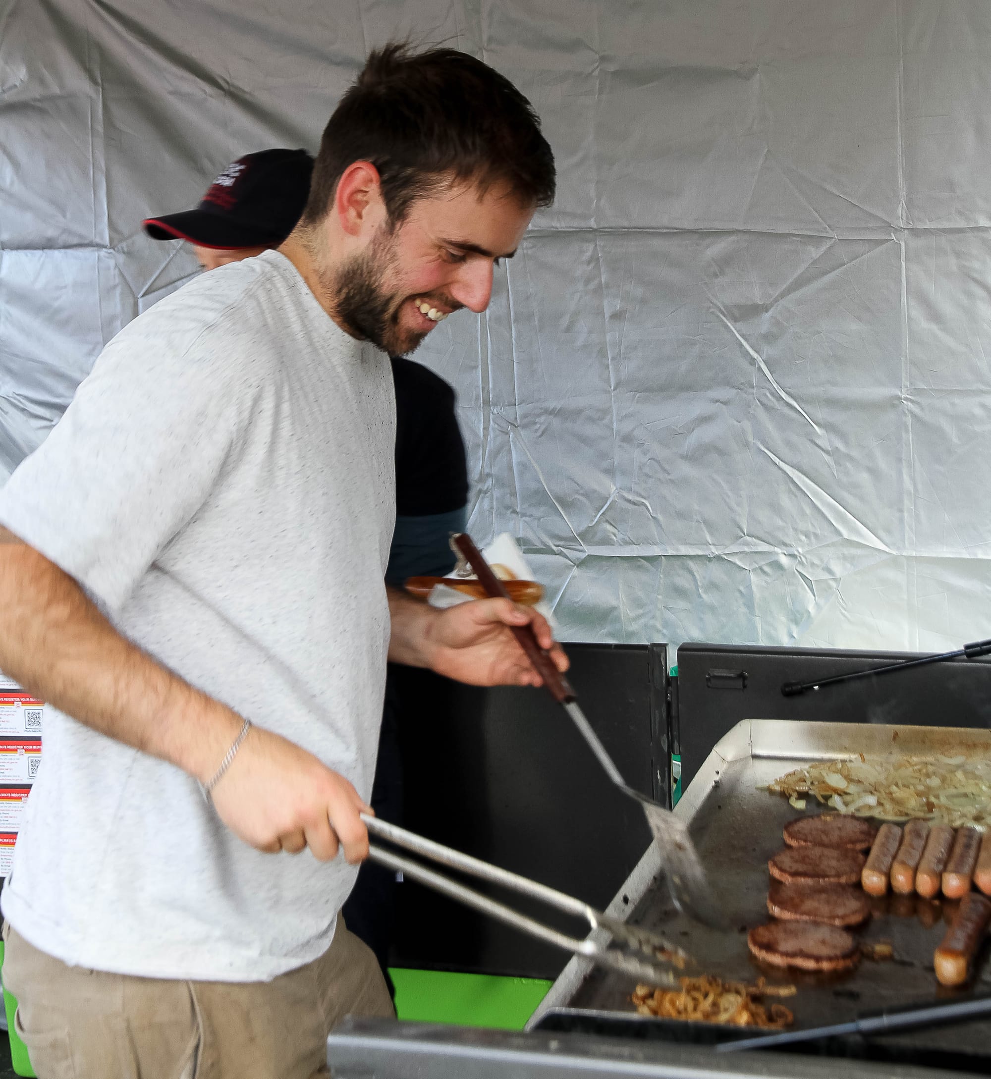 BBQ extrodinaire Brett King 