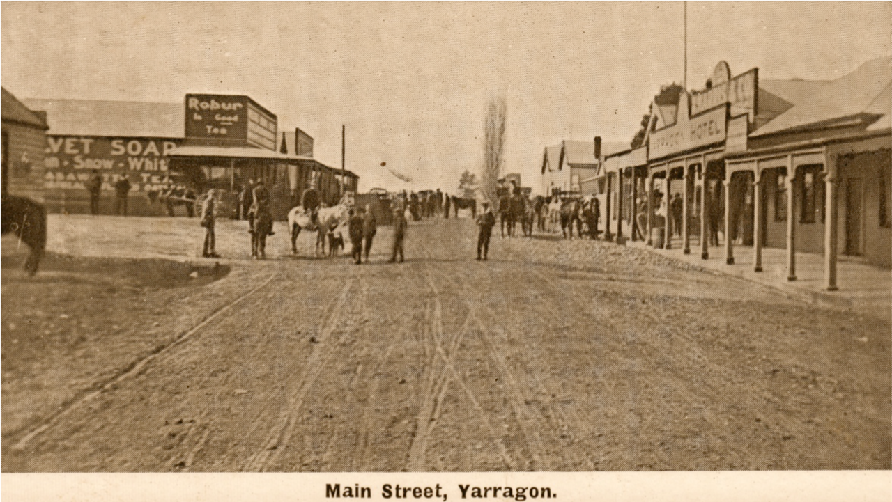 Yarragon's past, present and future at hall expo