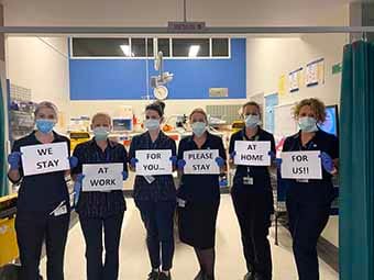 Healthcare workers appeal to West Gippslanders to "stay home"