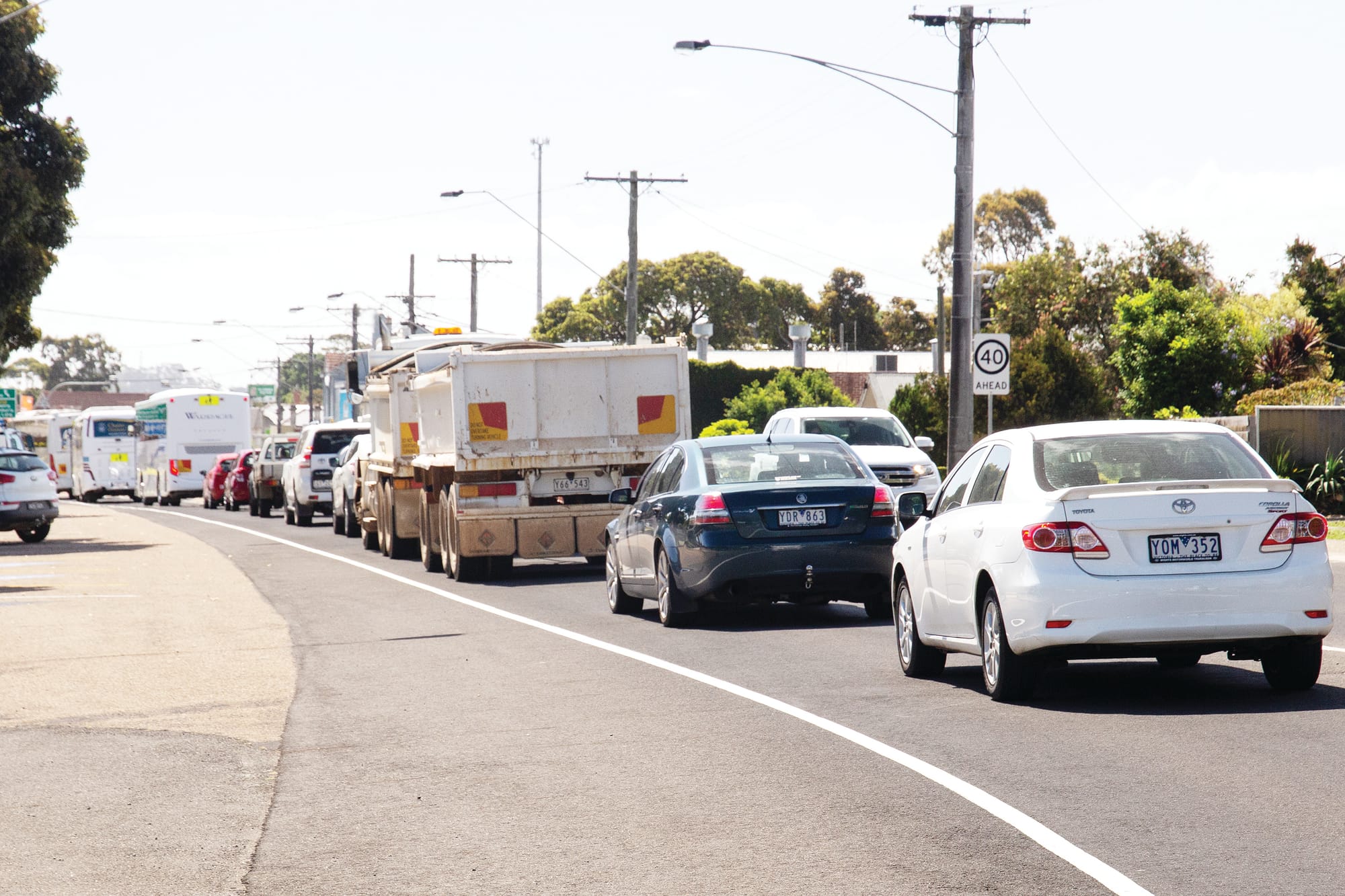 Traffic concerns falling on deaf ears