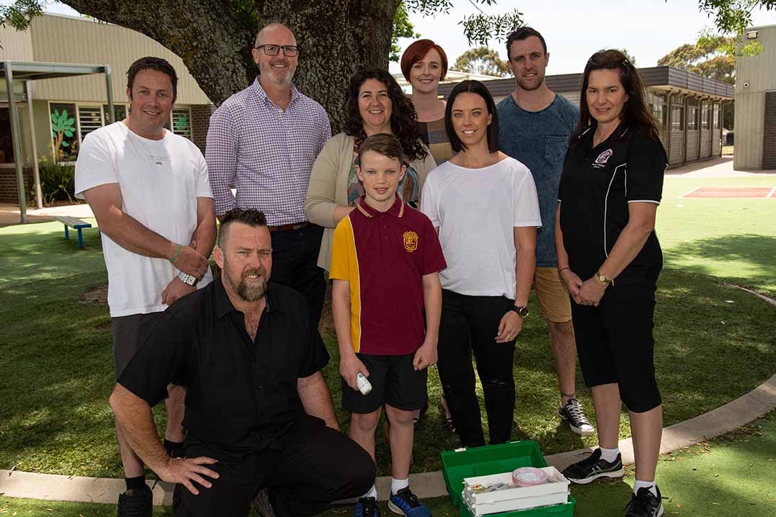 Quick thinking staff save Drouin student after snake bite