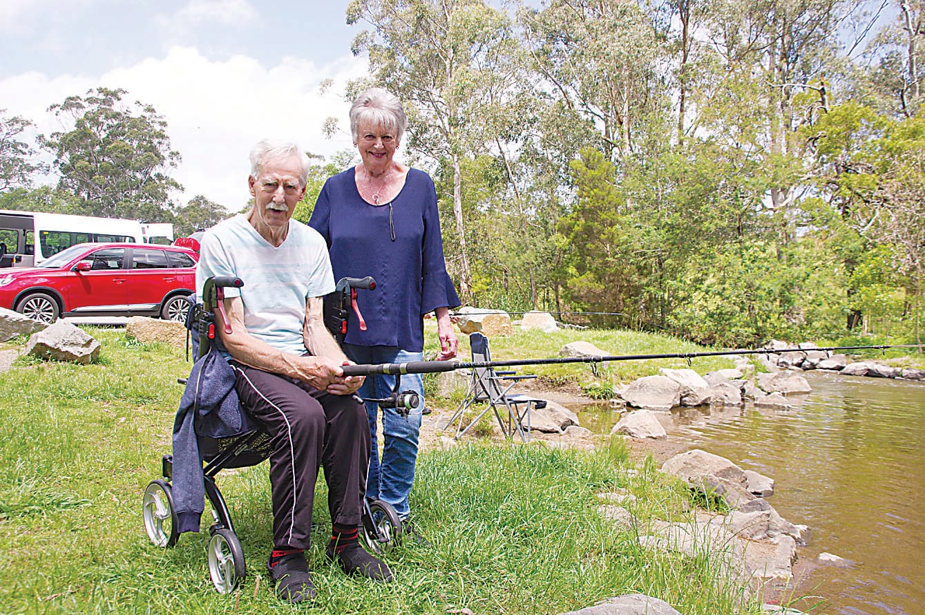 Husband and wife duo Alec and Jan Addison enjoyed the chance to be out in nature.