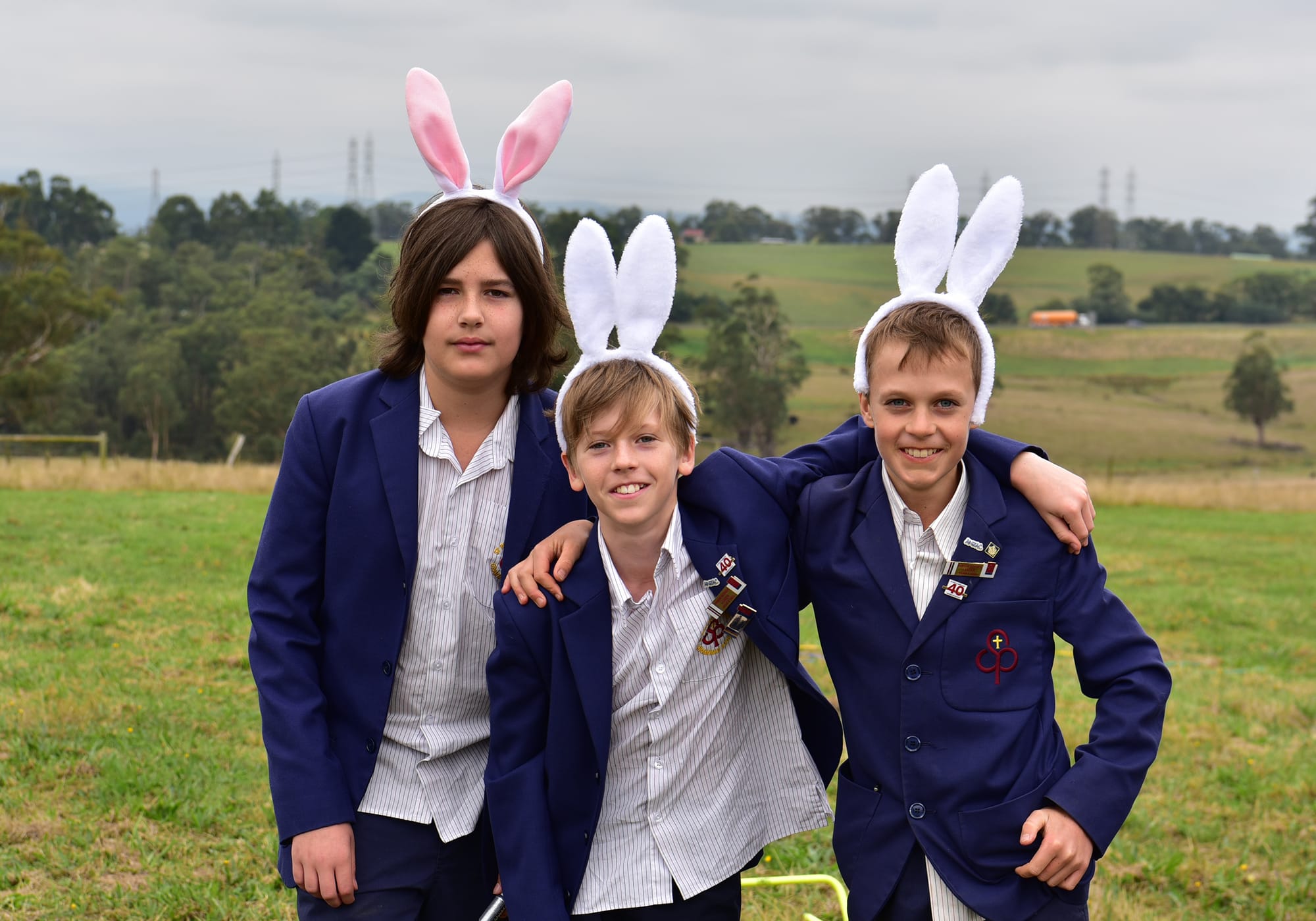Community spirit in egg hunts