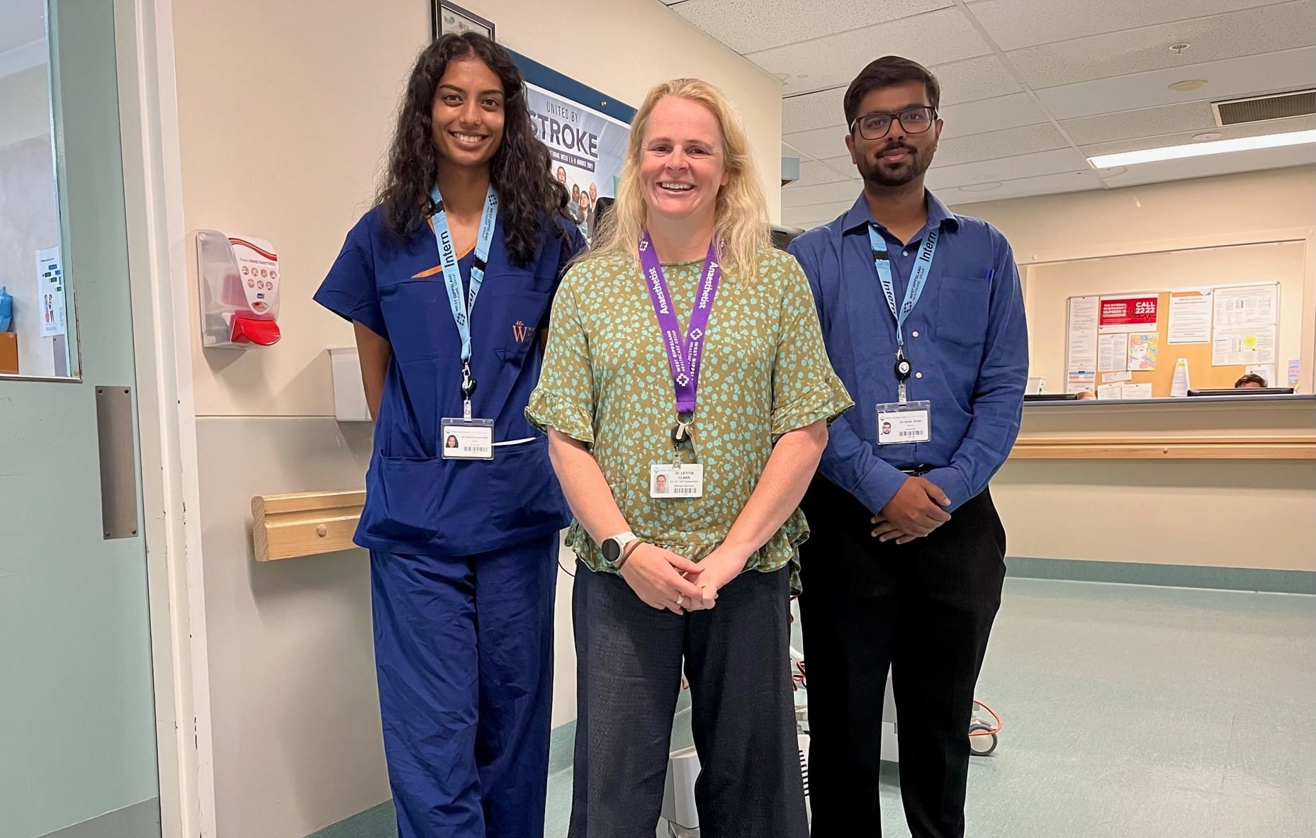 New intern doctors at WGH