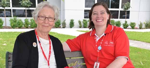 Val volunteers to visit