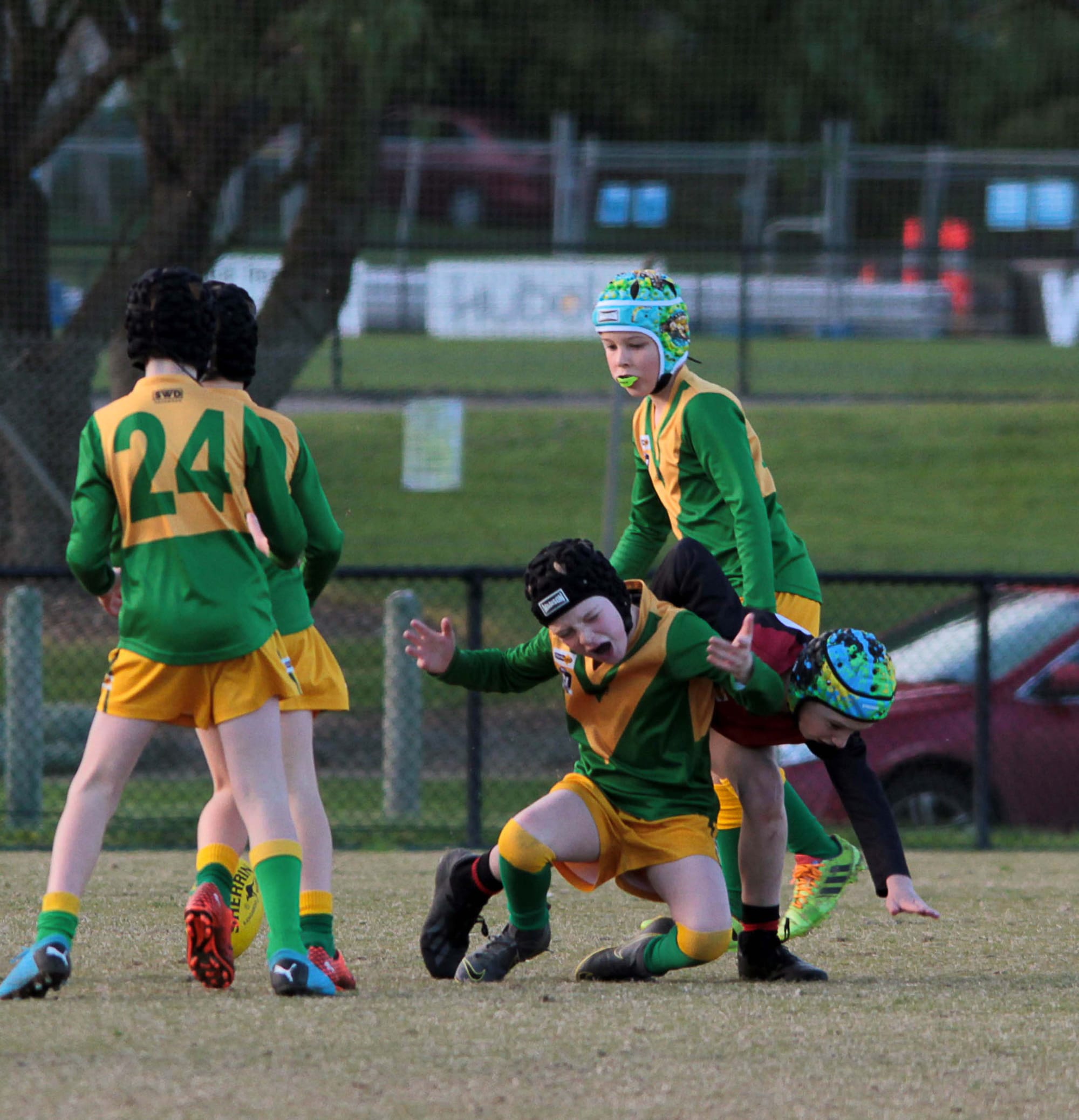 Football Juniors (10's) Warragul Vs. Garfield - 04.06.2022