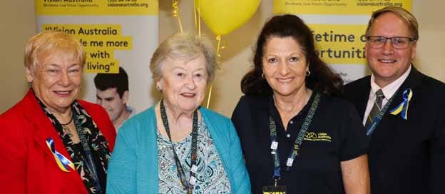 Vision volunteers thanked