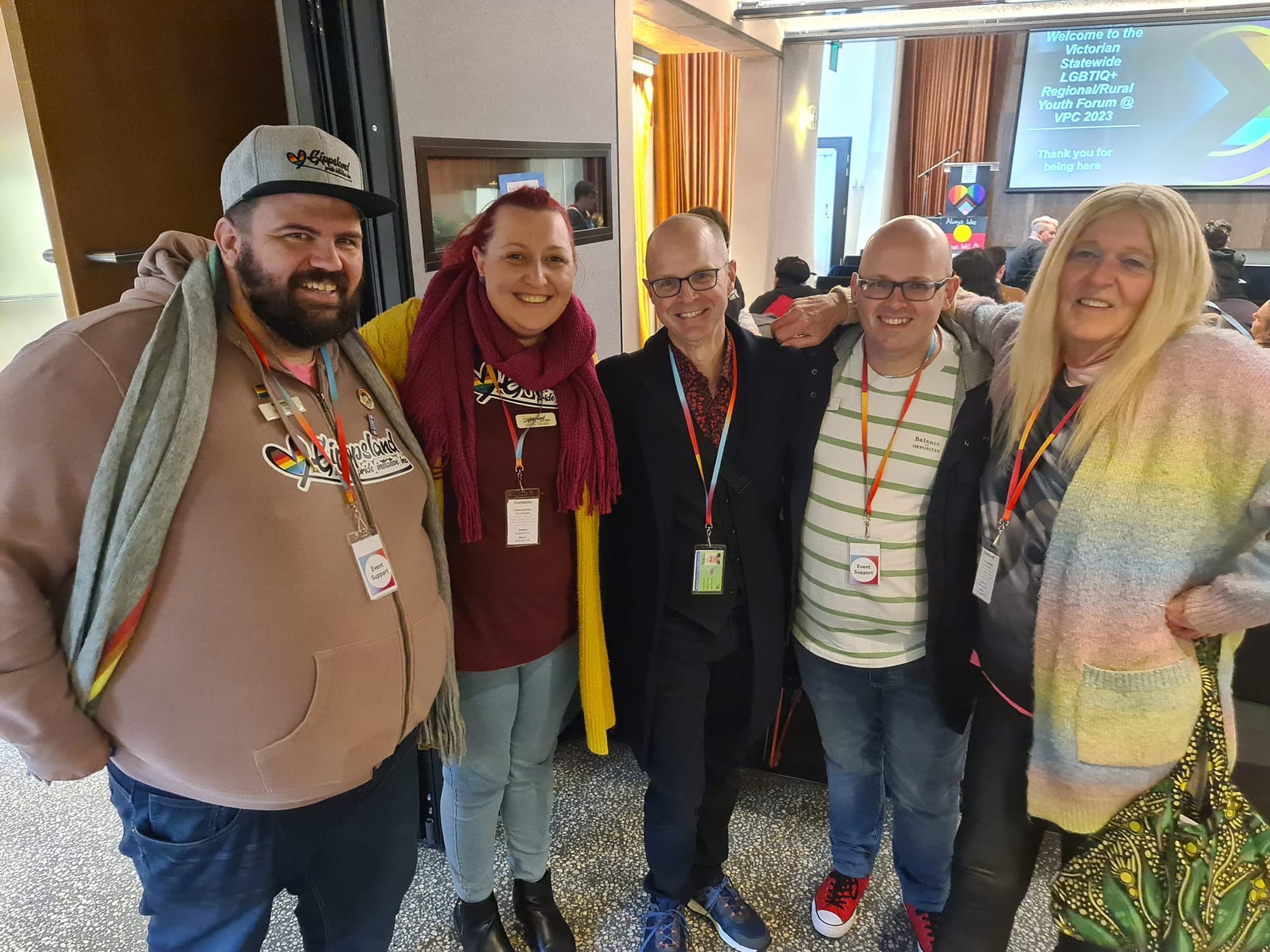 Great pride in rainbow project