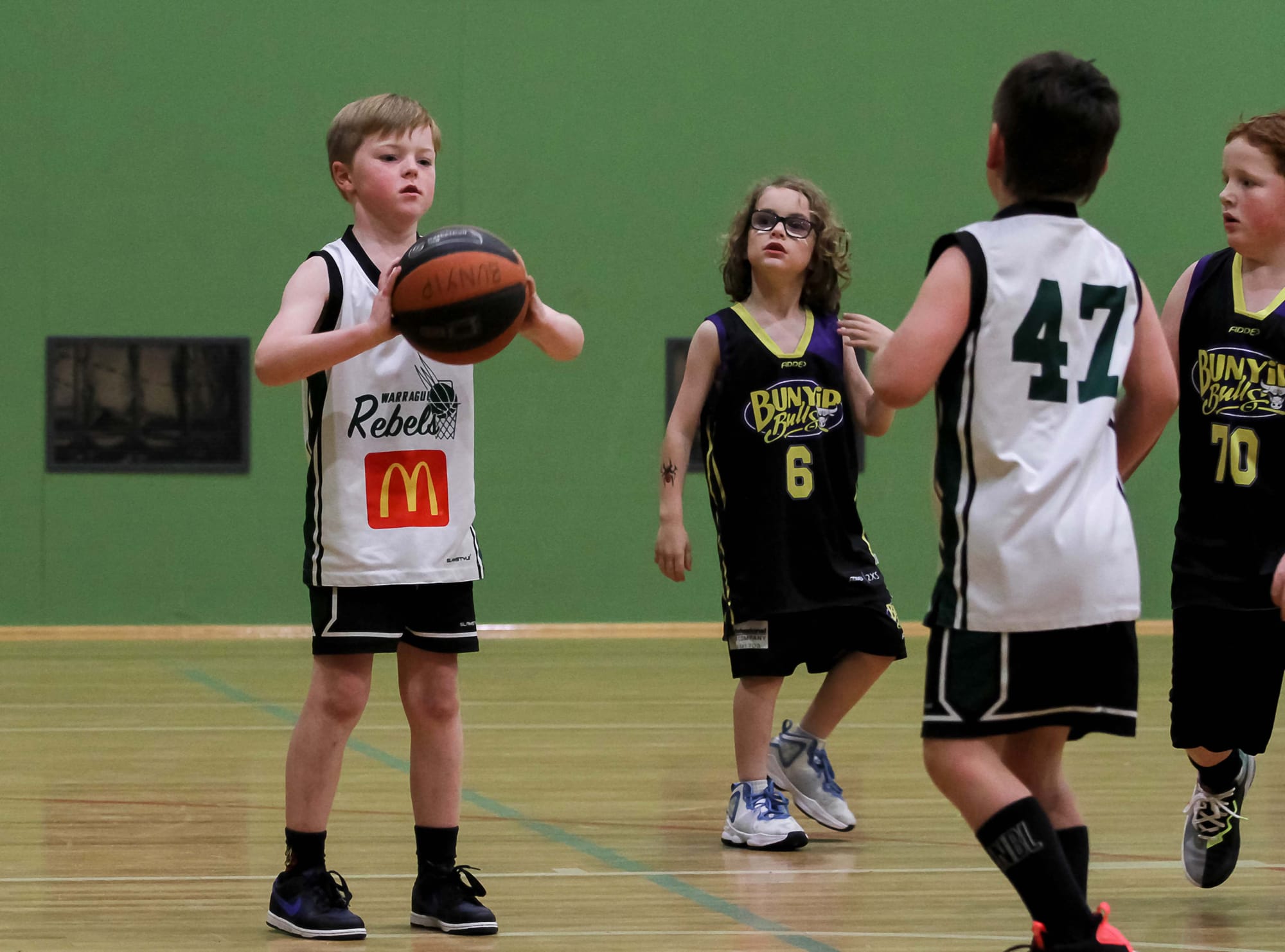 Basketball (U10's) - Bunyip Raptors Vs. Rebels Lightning - 28.10.2022