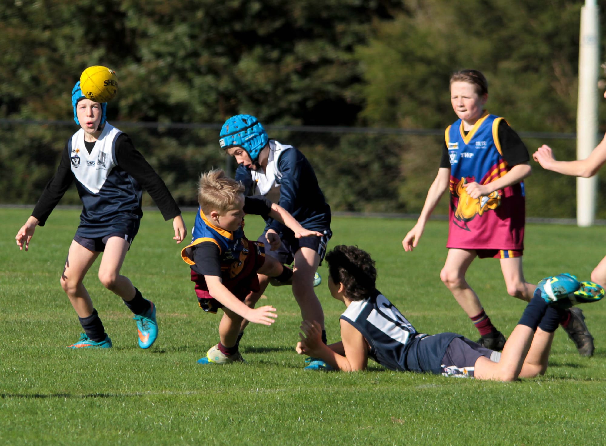 Football Juniors (U12's) Colts Vs. Blues - 04.06.2022