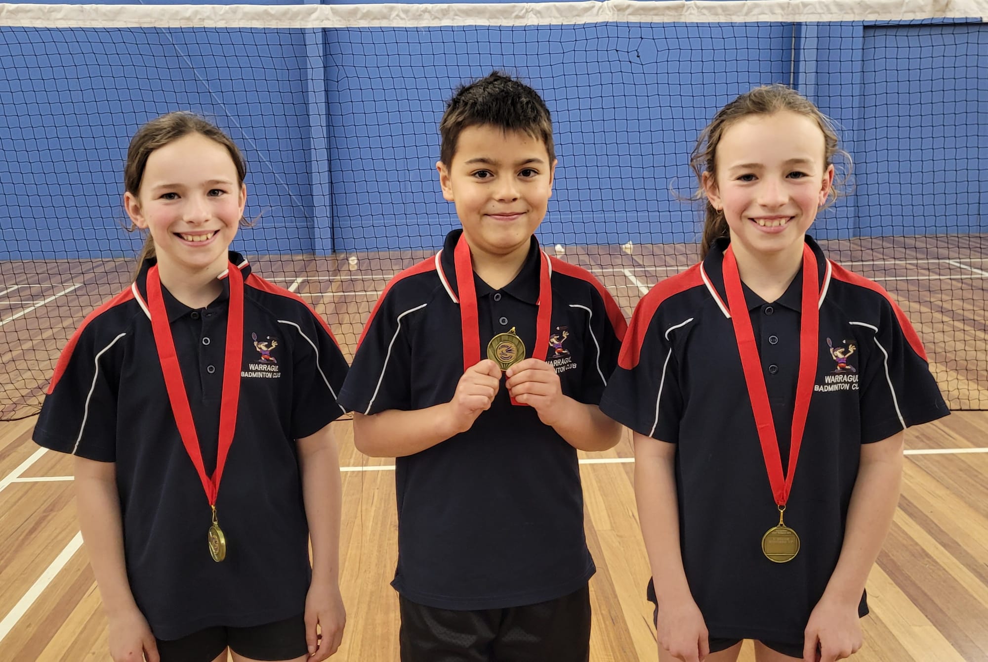 D Grade runners Up L To R Shanae Board, Jack Ndjaka, Lara Board