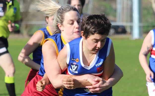 Girls footy showdown