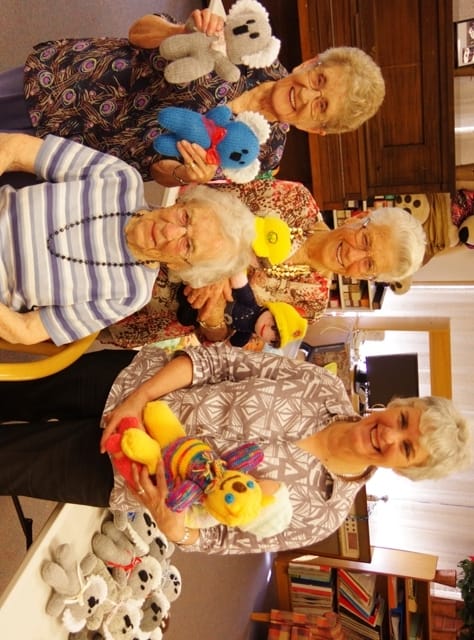 Knitters answer the call