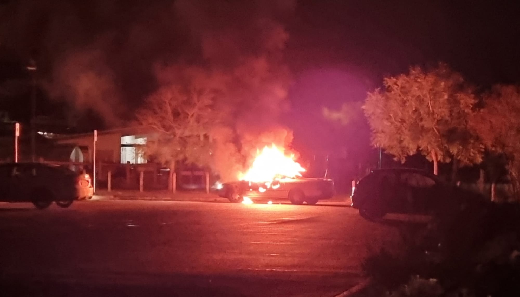 Stolen vehicle set on fire in Warragul
