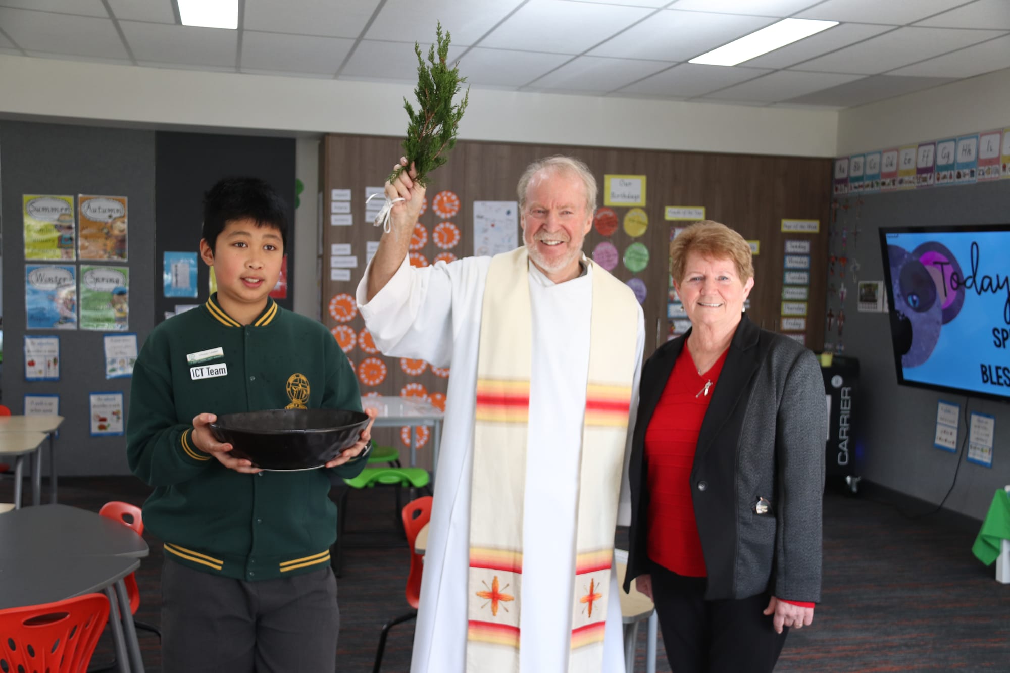 New buildings opened at St Joes