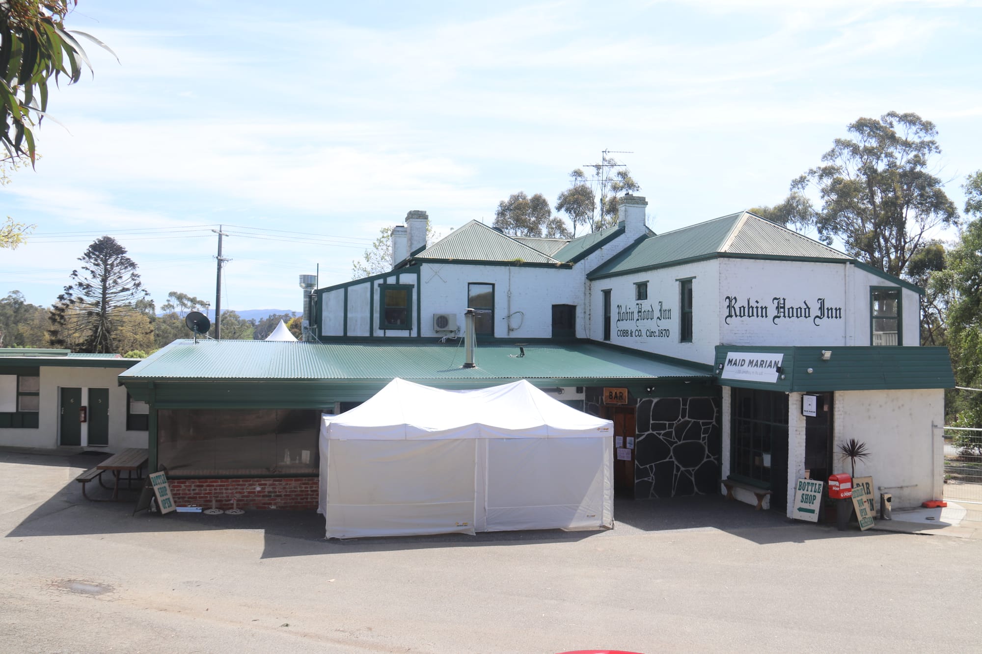 Robin Hood Hotel centre of COVID cluster