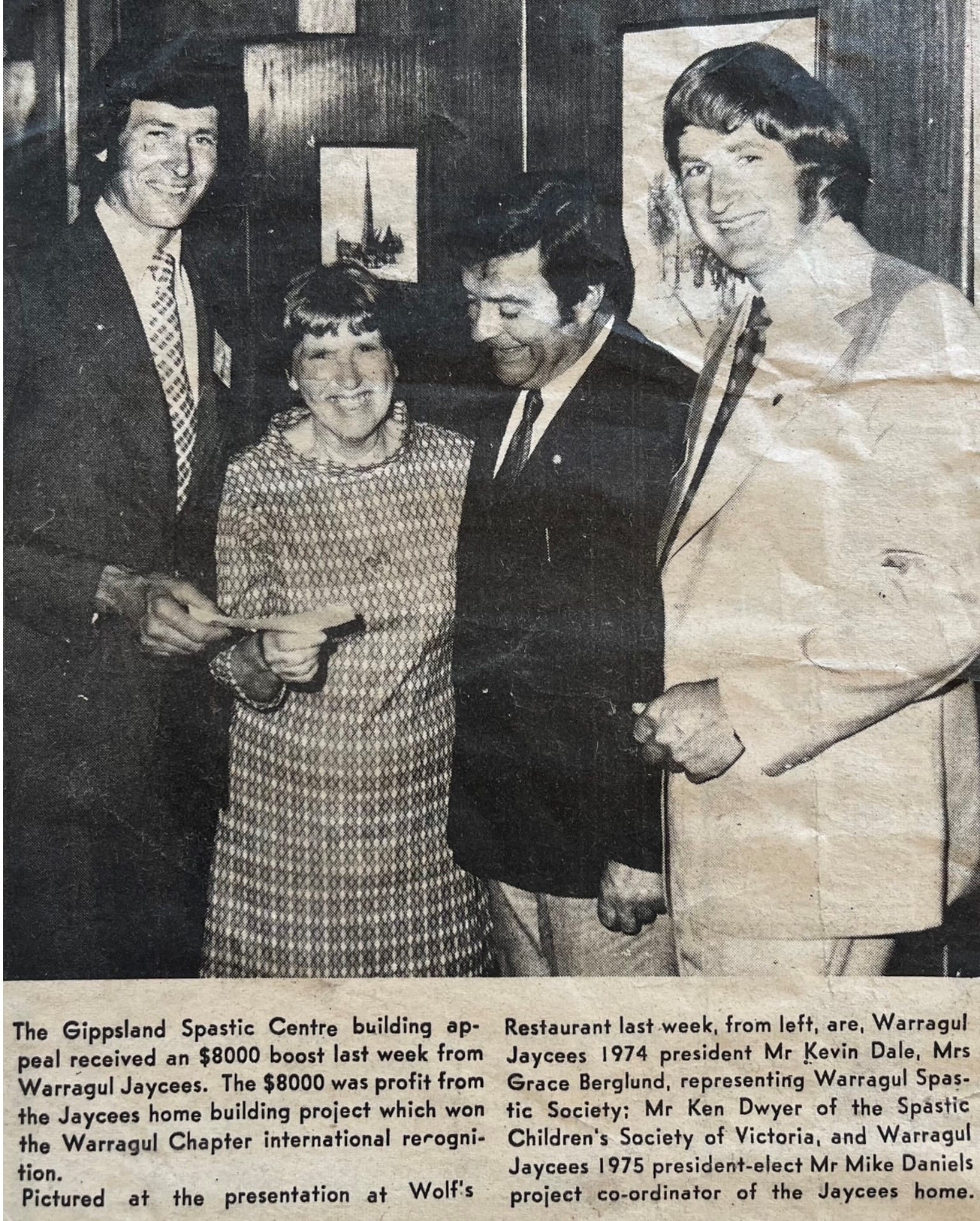 Snapshot of the past: Scope