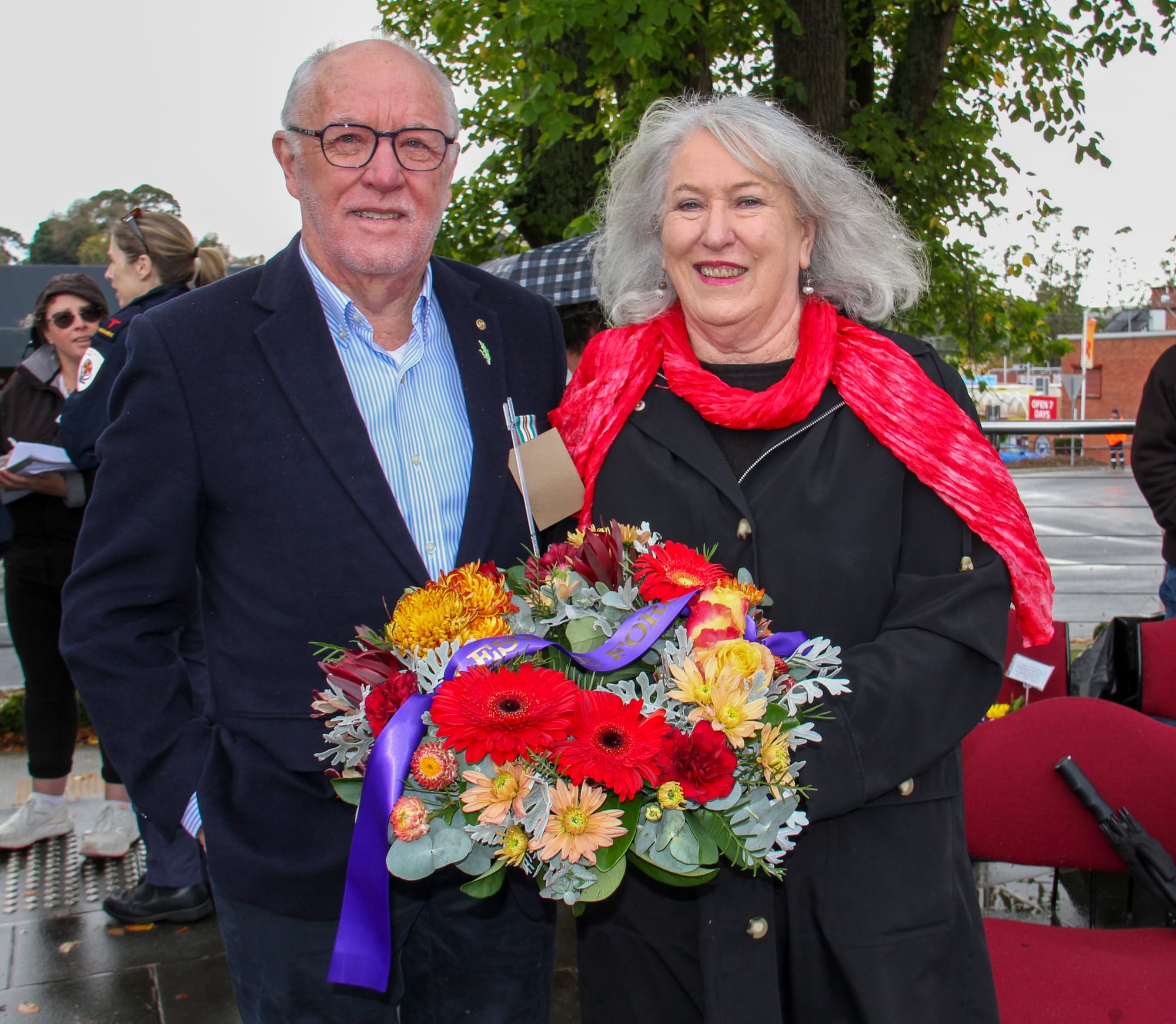Annual march for Drouin Anzac service