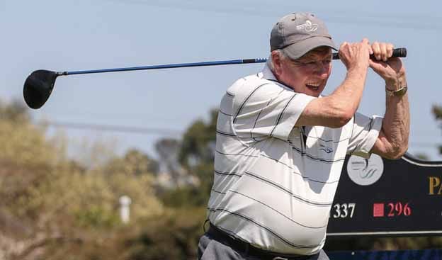 Teeing off for tournament