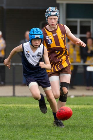 Football SE Juniors U14s Blues v Warranor - 24042021