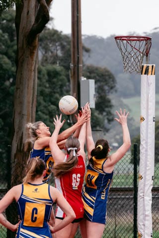 Netball EDFNL - Trafalgar Vs. Ellinbank - 12.08.2023