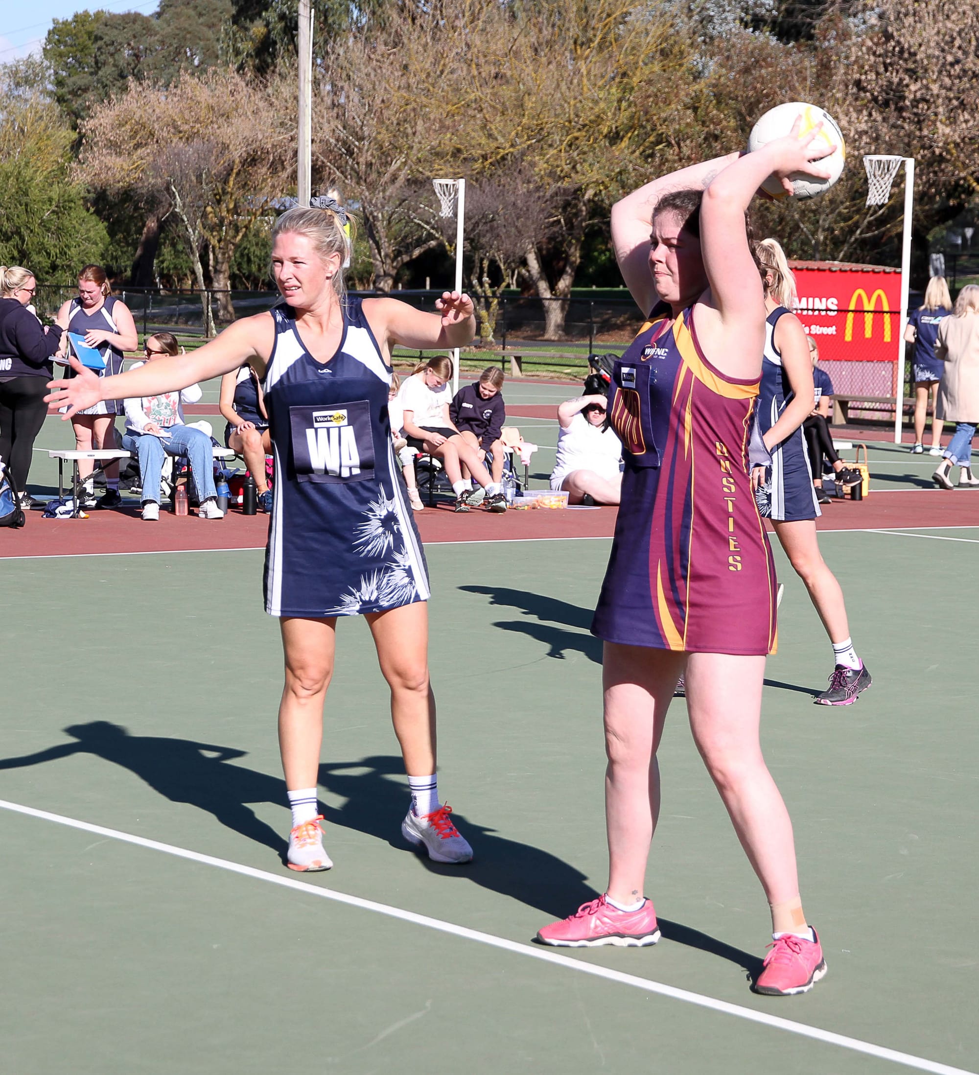 Netball B grade Dusties Vs. Nar Nar Goon - 21.05.2022