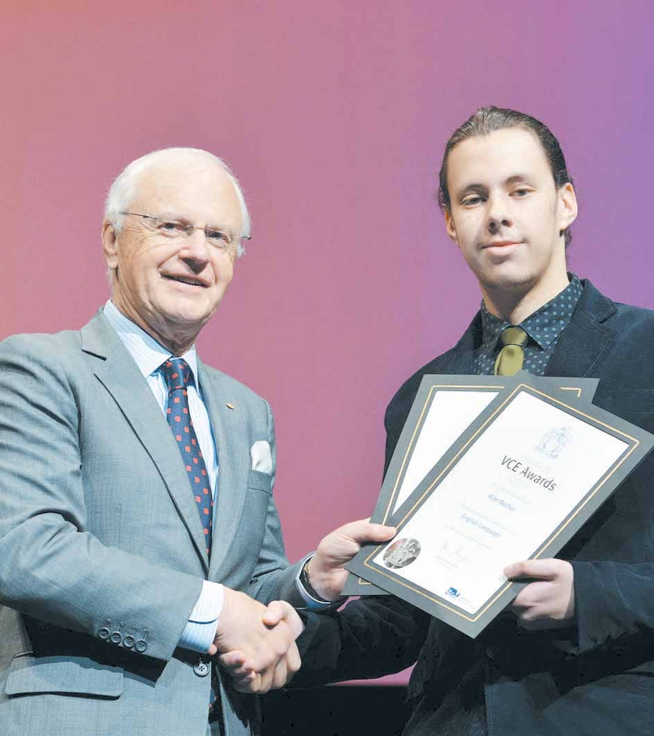 Premier’s award for Alan