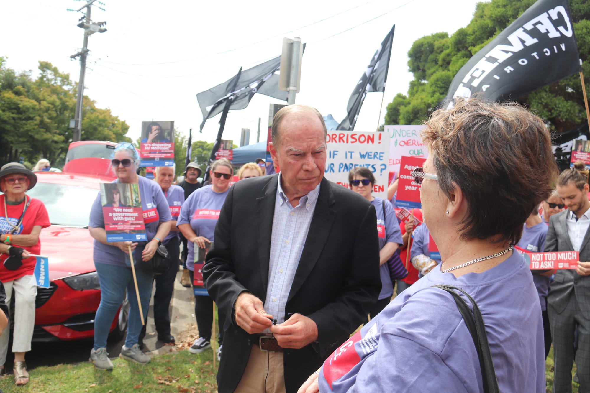 Nurse rally - 08.03.2022