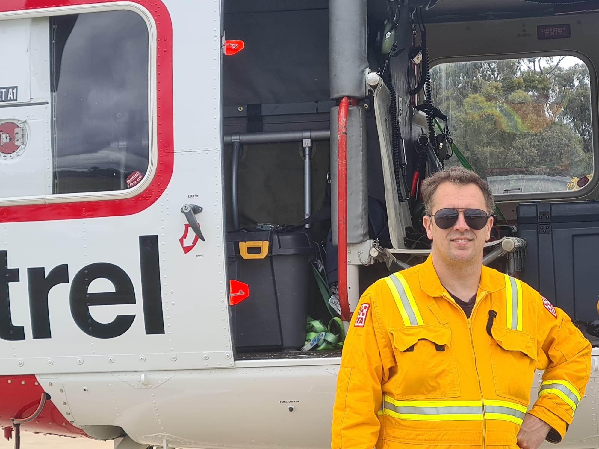 Local firefighter heads to flood zone