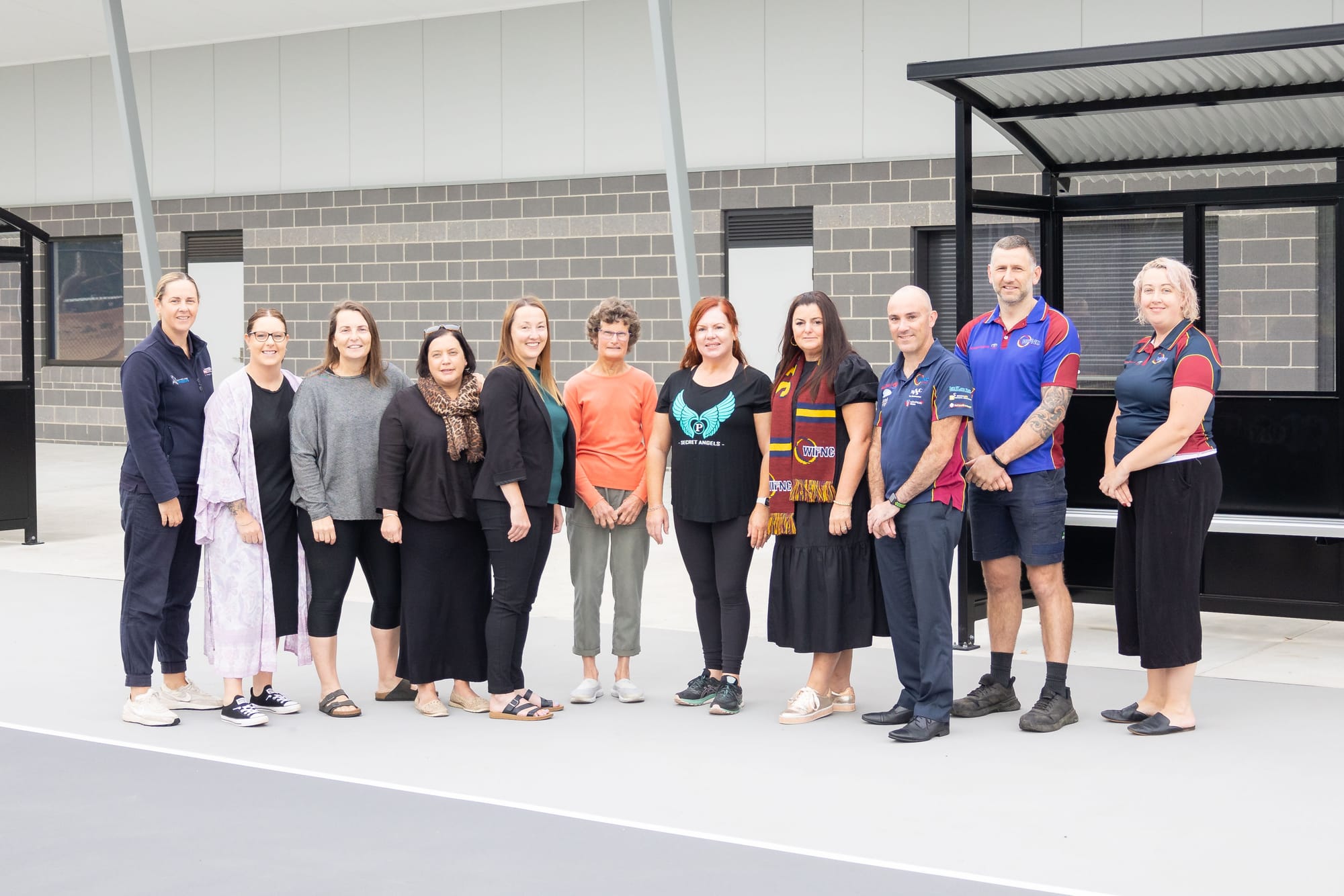 New netball pavilion named for Liza