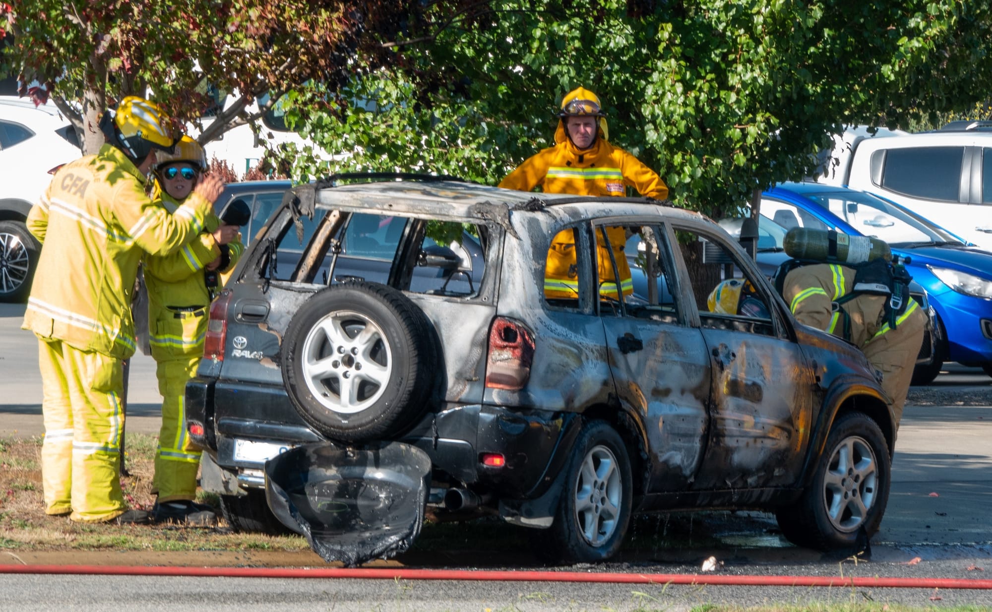 Fire victim says thanks