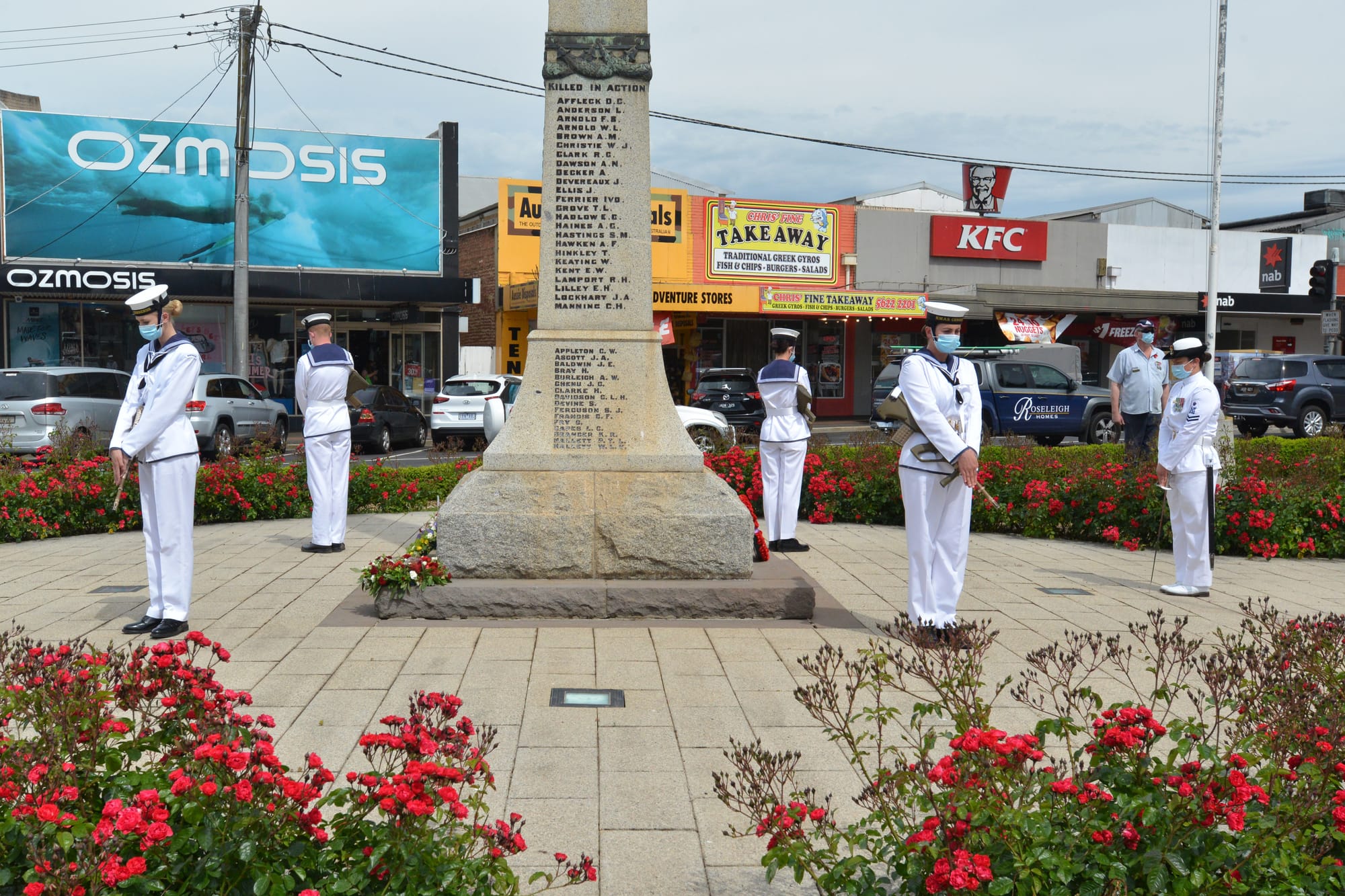 Services held across region on Remembrance Day