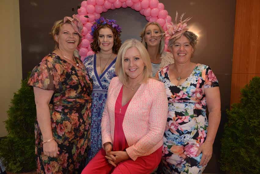 High tea with message